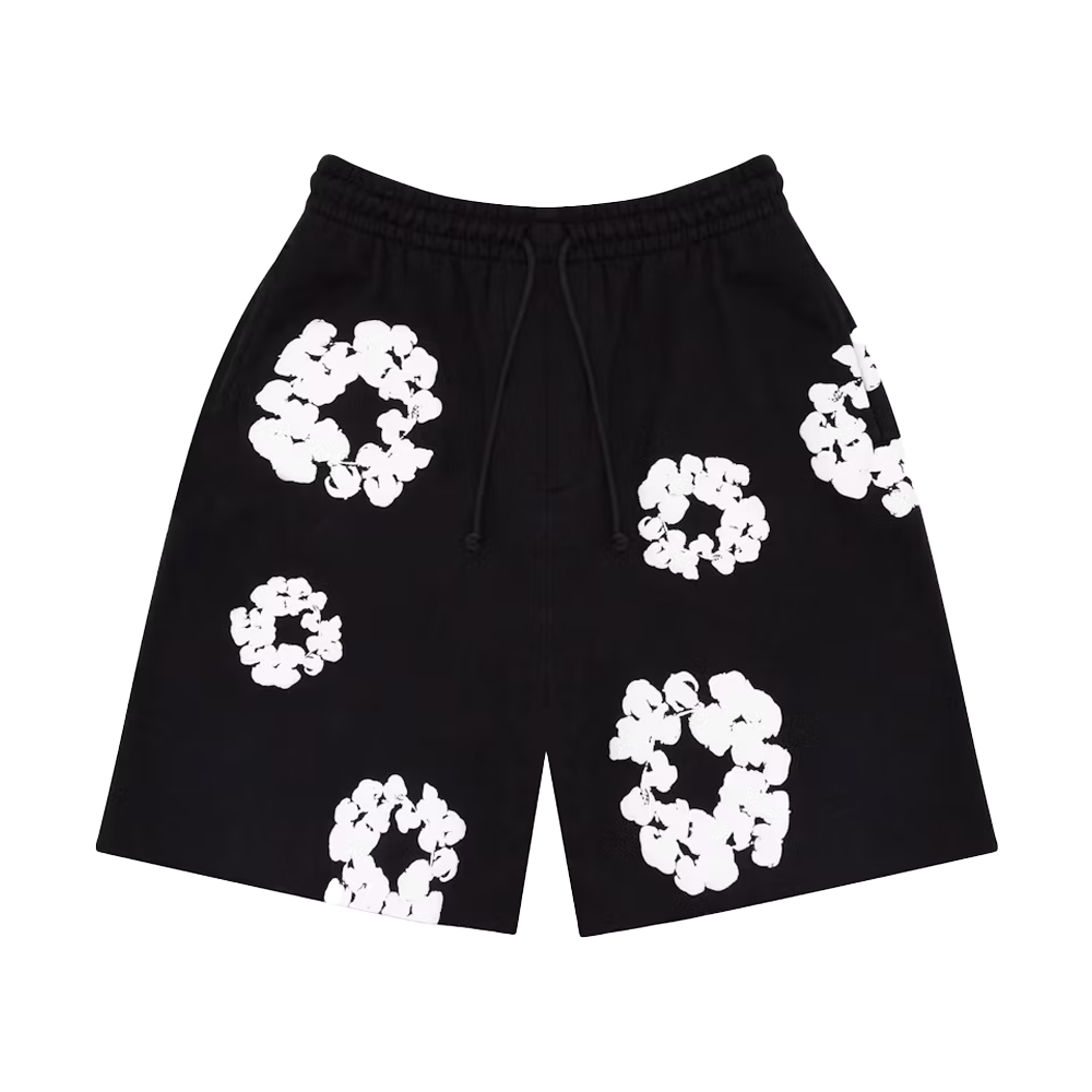 Denim Tear Shorts Black link